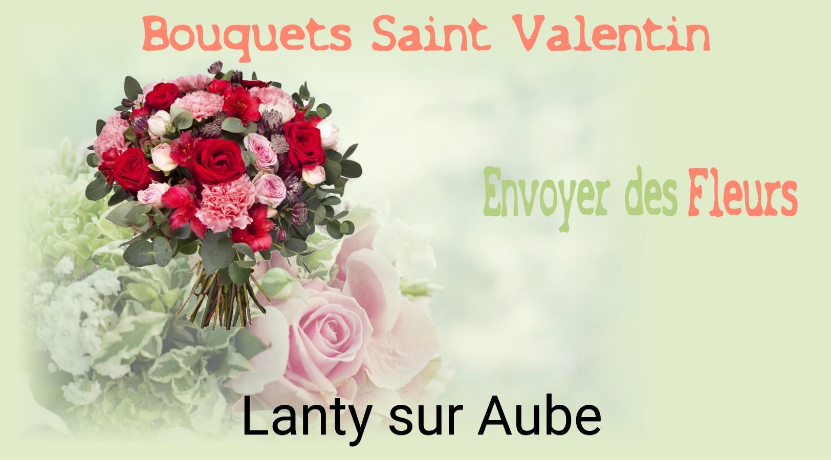 Roses de Saint-Valentin livrées à Lanty-sur-Aube